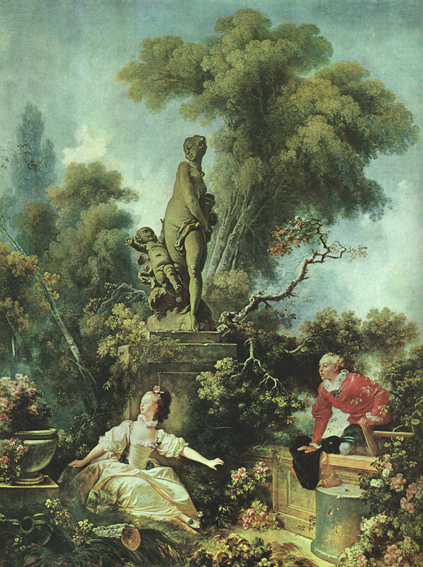 Jean-Honore Fragonard The Meeting